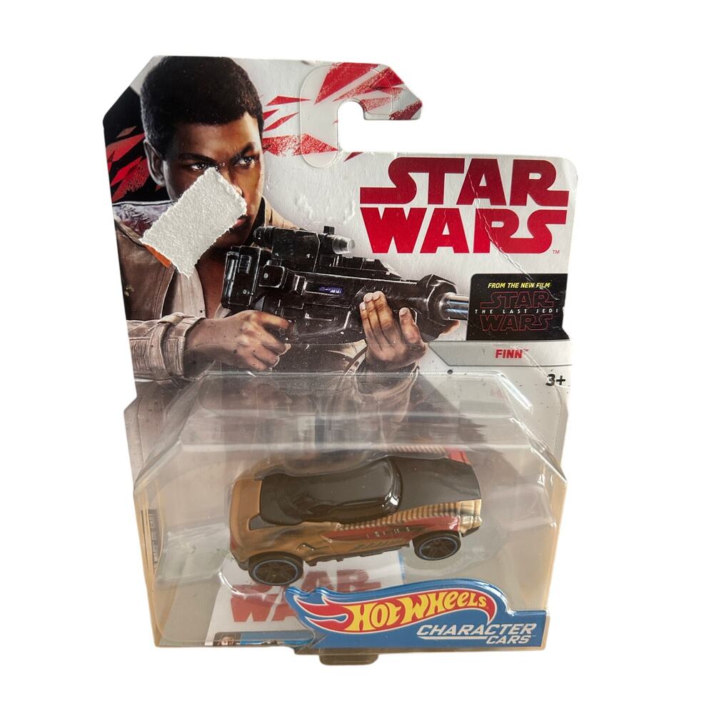 2017 Hot Wheels Star Wars Character Cars The Last Jedi Finn